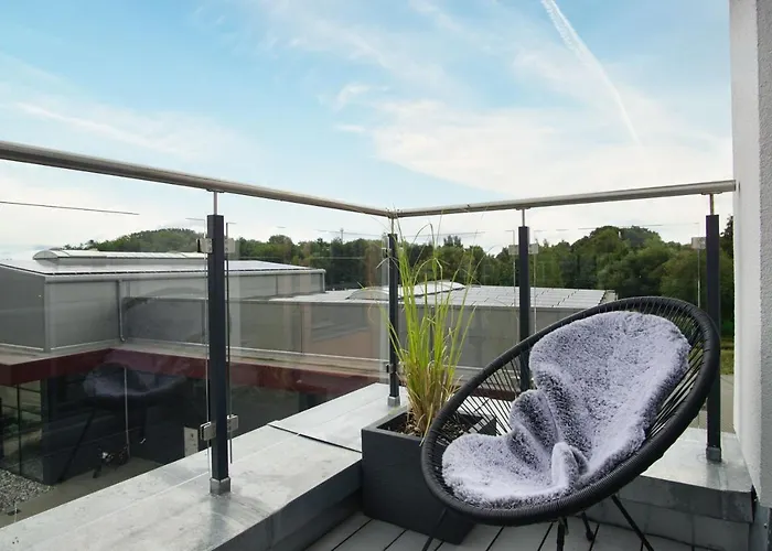 Modernen Mit Balkon, Kamin - Alte Fischfabrik Lauterbach 13 * Putbus