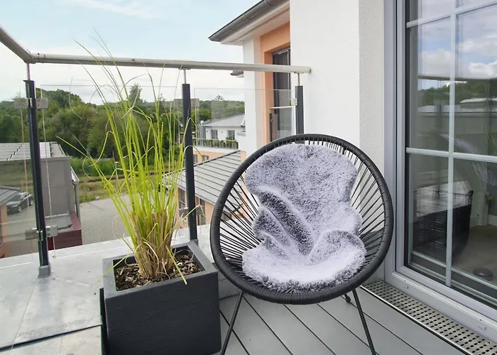 Modernen Mit Balkon, Kamin - Alte Fischfabrik Lauterbach 13 Appartamento Putbus