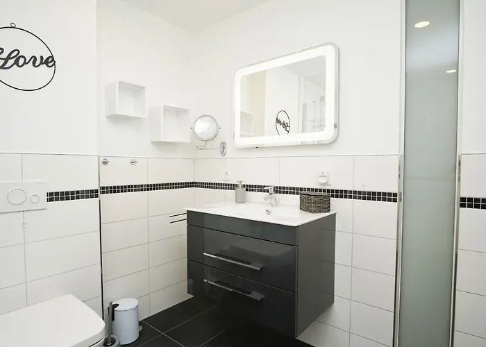 Modernen Mit Balkon, Kamin - Alte Fischfabrik Lauterbach 13 Appartamento