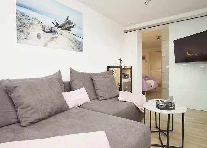 Modernen Mit Balkon, Kamin - Alte Fischfabrik Lauterbach 13 *